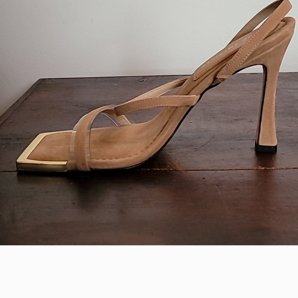 Women's Good American strappy heels size 11
